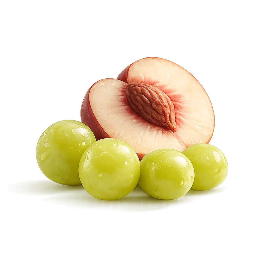 peach-green-grapes-fruit-studio